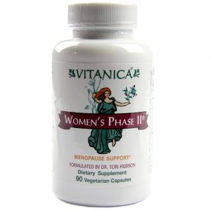 Vitanica, Women's Phase II® - Suporte à Menopausa - 90 Cápsulas Vegetarianas