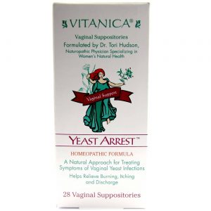 Vitanica, Suporte Vaginal para Candidíase - 28 Supositórios Vaginais