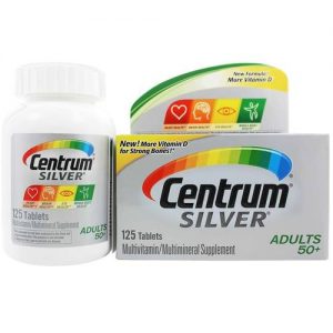 Multivitamínico Adultoo 50+ Silver Centrum 125 tabletes