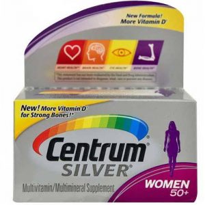 Multivitamínico Silver Mulheres 50+ Centrum 65 tabletes
