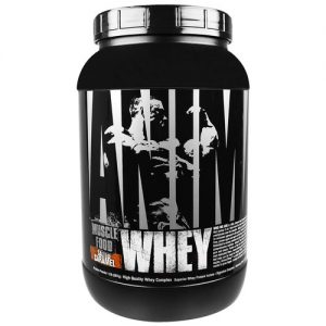 Universal Nutrition Animal Muscle Food Whey, Caramelo salgado - 2 lbs