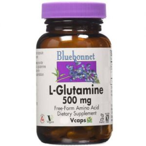 Bluebonnet Nutrition, L-Glutamina - 500 mg - 100 Cápsulas