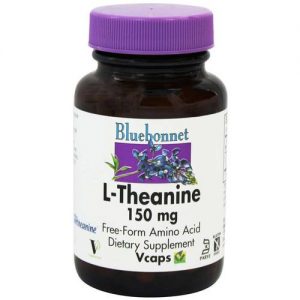 Bluebonnet Nutrition, L-Teanina 150 mg - 30 Cápsulas Vegetarianas