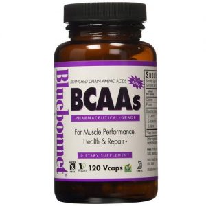 Bluebonnet Nutrition, BCAAs - 120 Cápsulas Vegetais