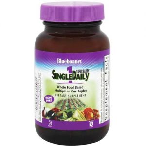 Bluebonnet Nutrition Super Earth Single Daily MultiNutrient Formula, Iron Free - 60 Caplets
