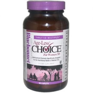 Bluebonnet Nutrition, Multivitamínico para Mulheres 50+ Age-Less Choice™ - 90 Cápsulas