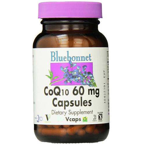 Bluebonnet Nutrition CoQ10 - 60 mg - 60 Cápsulas Vegetarianas