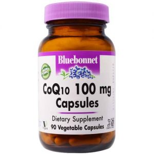 Bluebonnet Nutrition, CoQ10 100 mg - 90 Cápsulas Vegetarianas