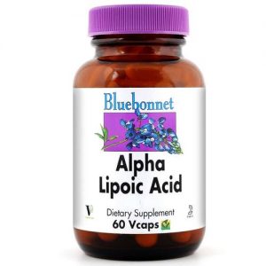 Bluebonnet Nutrition, Ácido Alfa-Lipóico - 300 mg - 60 Cápsulas Vegetarianas