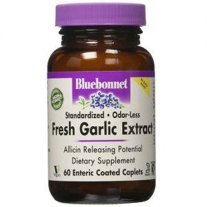 Bluebonnet Nutrition, Extrato de Alho 350 mg - 60 Cápsulas