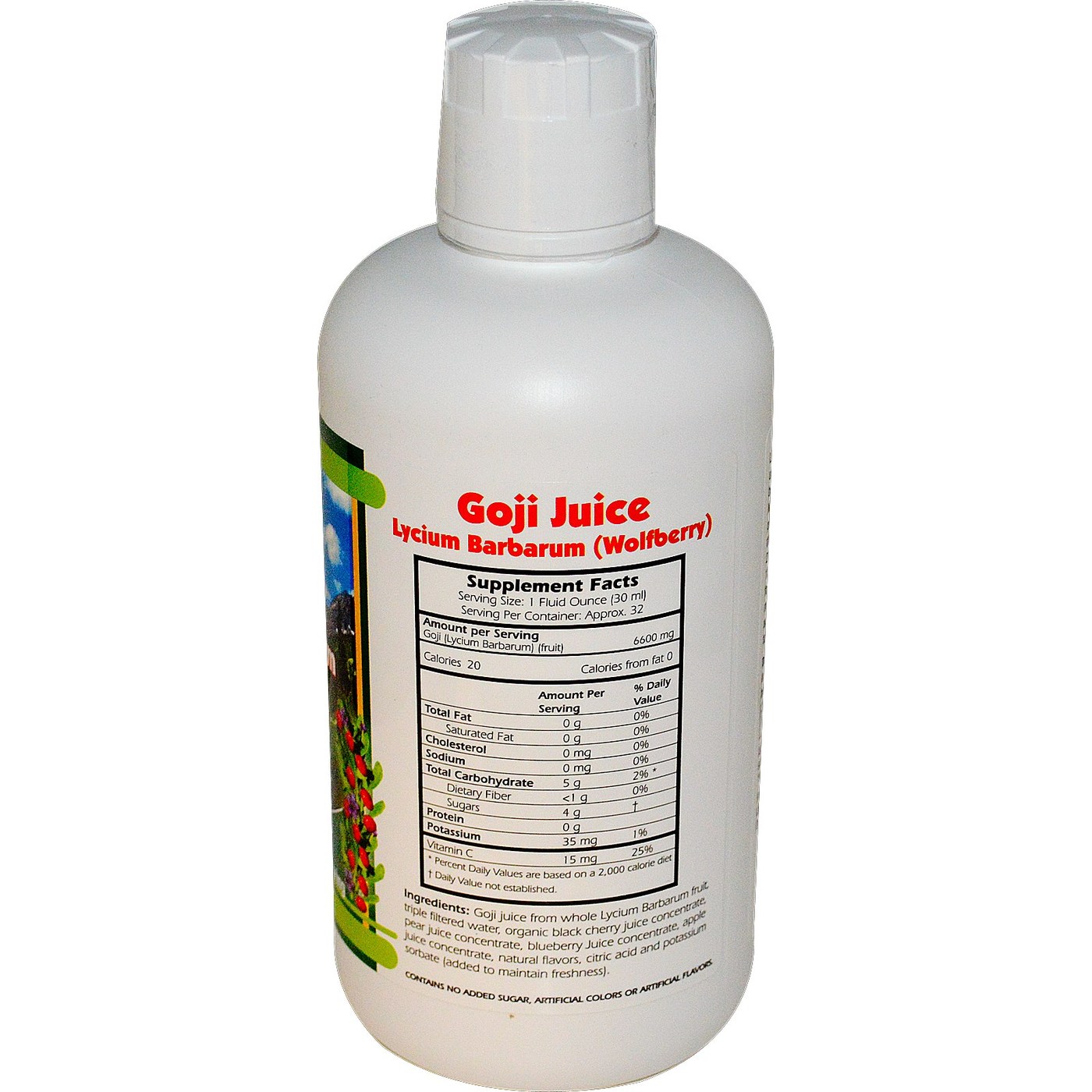LifeTime Goji Juice - 32 fl oz - Imagem 2
