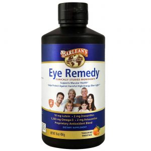 Barlean's, Eye Remedy™ Saúde dos Olhos, Smoothie de Tangerina - 454 g (16 oz)