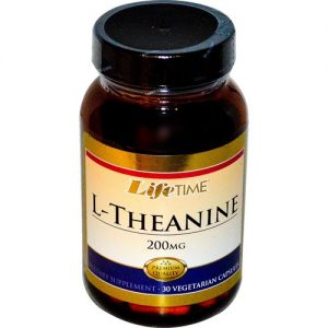 LifeTime, L-Teanina 200 mg - 30 Cápsulas Vegetarianas