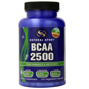 Natural Sport BCAA 2500 120 Cápsulas