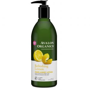 Avalon Organics, Loção para Mãos e Corpo Limão Refrescante - 12 fl oz (340g)