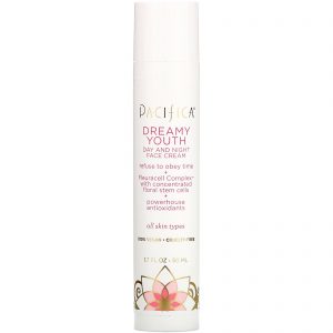 Pacifica, Dreamy Youth, Creme Facial Diurno e Noturno, Todos os Tipos de Pele, 50 ml (1,7 fl oz)