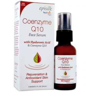 Hyalogic , Sedoso, Sérum Facial com Coenzima Q10, 1 onça fluida (30 mL)
