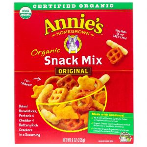Annie's Homegrown, Mix de Snacks Orgânico, Original, 255 g