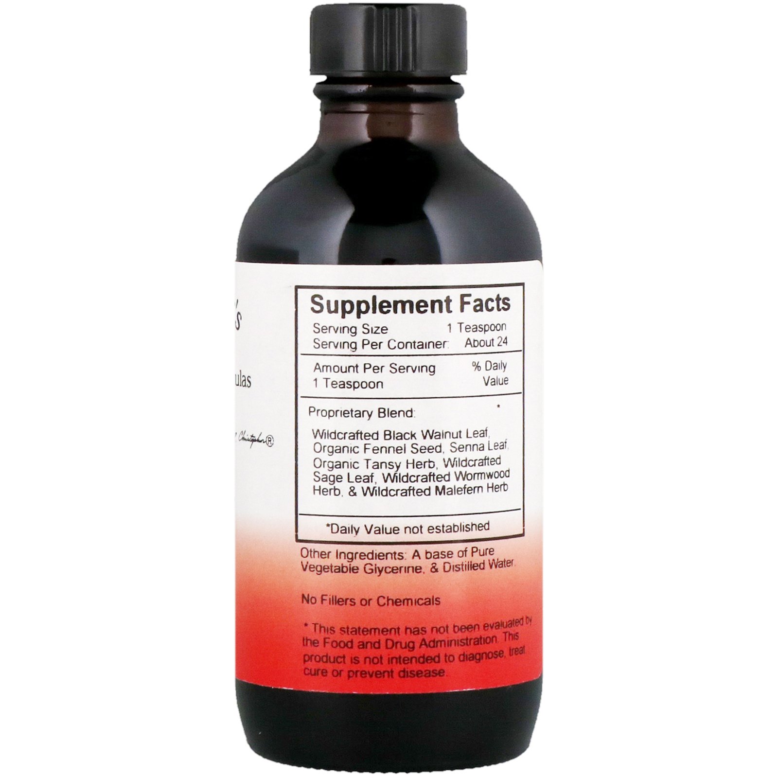 Christopher's Original Formulas, Herbal Parasite Syrup, 4 fl. oz. (118 ml) - Imagem 2