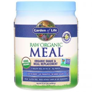 Garden of Life, Refeição Orgânica PURA, Shake e Substituição de Refeição Orgânicos, Baunilha, 475 g (16,7 oz)