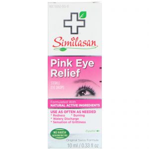 Similasan, Alívio para Conjuntivite, Colírio Estéril, 0,33 fl oz (10 ml)