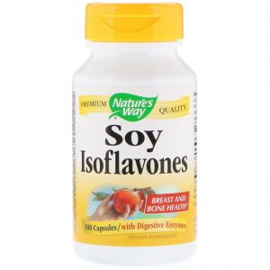 Nature's Way, Isoflavonas de Soja, 100 Cápsulas