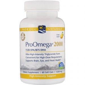 Nordic Naturals, ProOmega 2000, Lemon, 1,250 mg, 60 Soft Gels