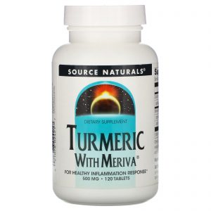 Source Naturals, Complexo de Meriva Cúrcuma, 500 mg, 120 Comprimidos