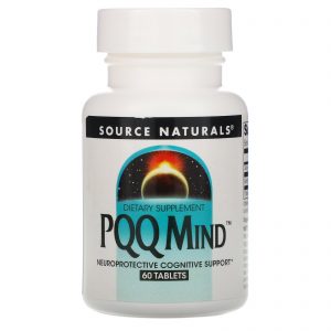Source Naturals, PQQ Mente 60 Comprimidos