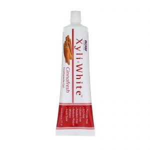 Now Foods, Creme Dental em Gel Xyliwhite, Cinnafresh, 6,4 oz (181 g)