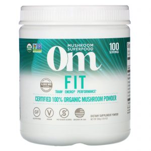 Organic Mushroom Nutrition, Fit, Certified 100% Organic Mushroom Powder, 7.05 oz (200 g)