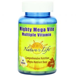 Nature's Life, Poderoso Mega Vite - 60 Comprimidos