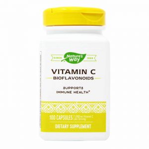Nature's Way, Vitamina C-500 com Bioflavonóides - 100 Cápsulas