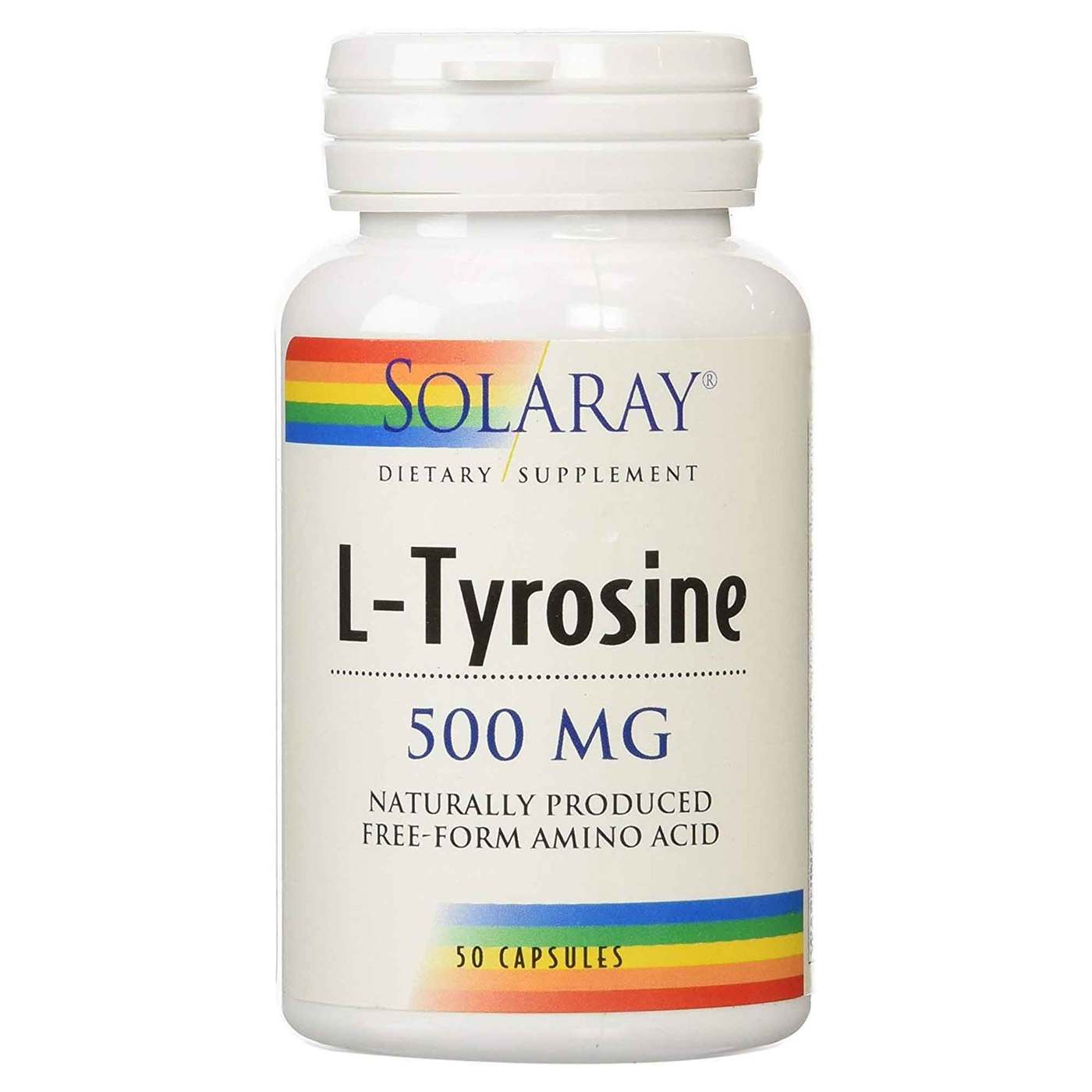 Solaray L-tirosina 50 Cápsulas