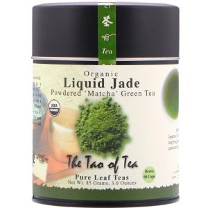 The Tao of Tea, Organic Powdered Matcha Green Tea, Liquid Jade, 85 g (3 oz)