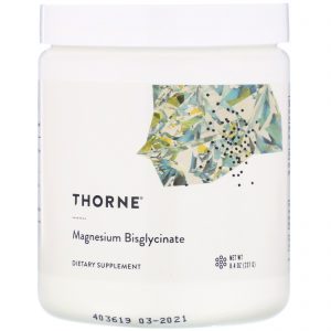 Thorne Research, Bisglicinato de Magnésio, 237 g (8,4 oz)