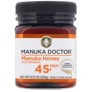 Manuka Doctor, Manuka Honey Polifloral, MGO 45+, 250 g (8,75 oz)