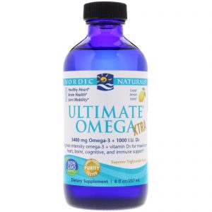 Nordic Naturals, Ultimate Omega Xtra, Limão, 237 ml (8 fl oz)