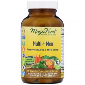 MegaFood, Multi para Homens, 120 pastilhas