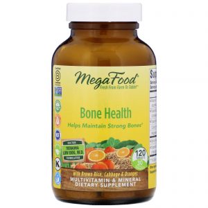 MegaFood, Saúde dos Ossos, 120 Comprimidos