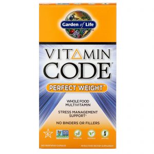 Garden of Life, Vitamin Code, Perfect Weight, 240 Cápsulas Vegetais UltraZorbe