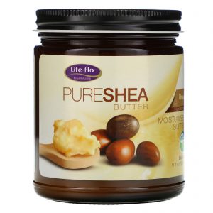 Life-flo, Manteiga Pura de Carité, Cuidados com a Pele, 9 fl oz (266 ml)