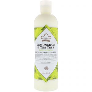 Nubian Heritage, Loção Corporal, Capim-Limão e Árvore-do-Chá, 13 fl oz (384 ml)
