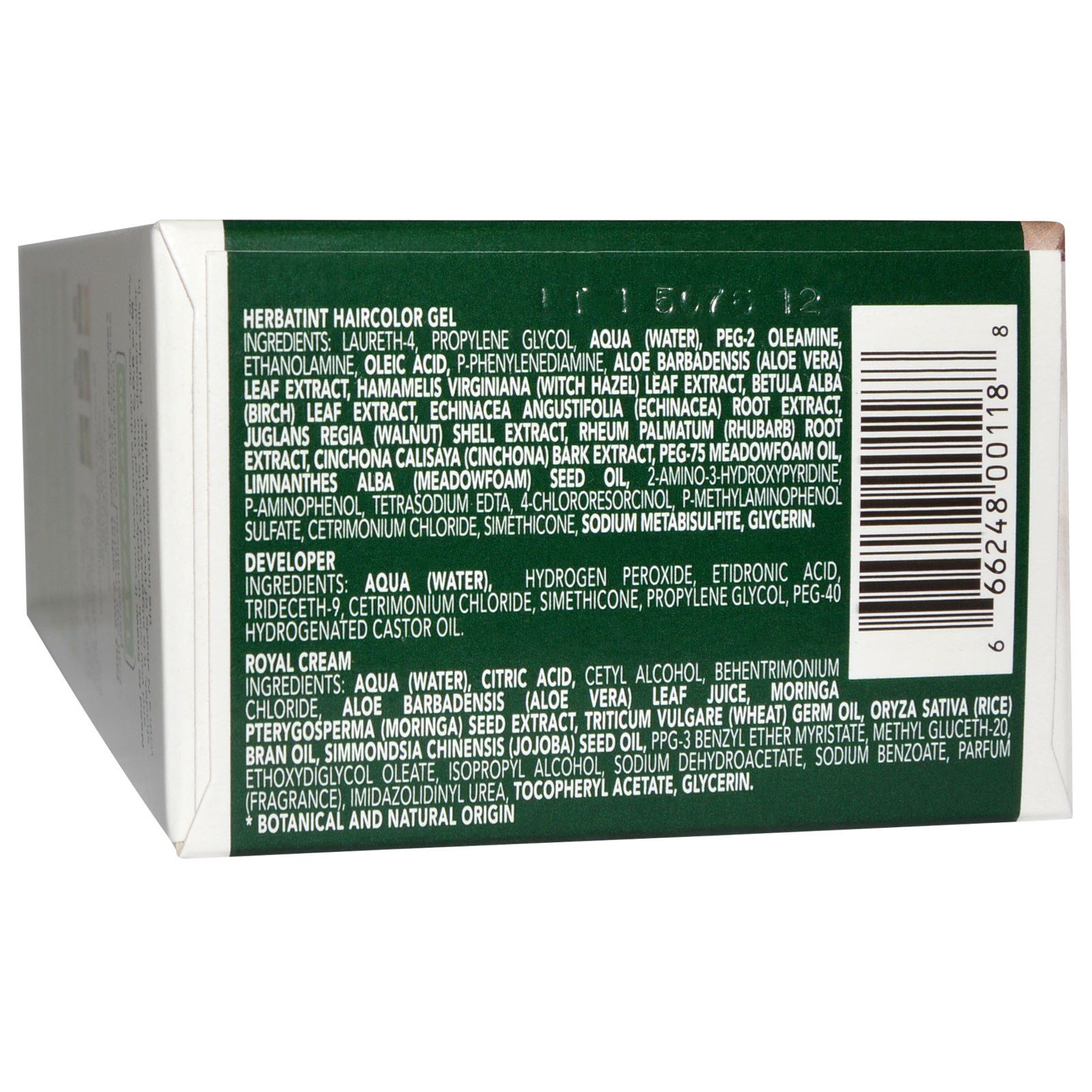 Herbatint, Permanent Herbal Haircolor Gel, 4R, Copper Chestnut, 4,56 fl oz (135 ml) - Imagem 2