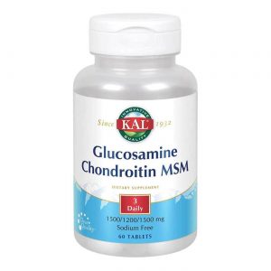 Kal, Glucosamina, Condroitina e MSM - 60 Tabletes