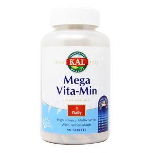 Kal, Mega Vita-Min - 90 Tabletes
