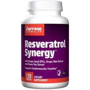 Jarrow Formulas, Resveratrol Synergy® - 120 Comprimidos