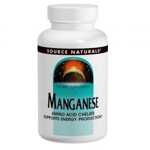 Source Naturals, Manganês - 100 Tabletes