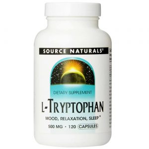 Source Naturals, L-Triptofano 500 mg - 120 Cápsulas