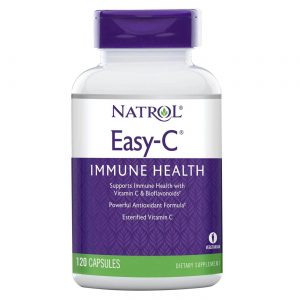 Natrol, Easy-C® 500 mg - 120 Cápsulas Vegetarianas